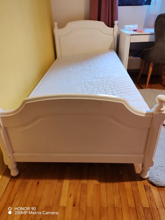 Pat lemn masiv fag 90x200