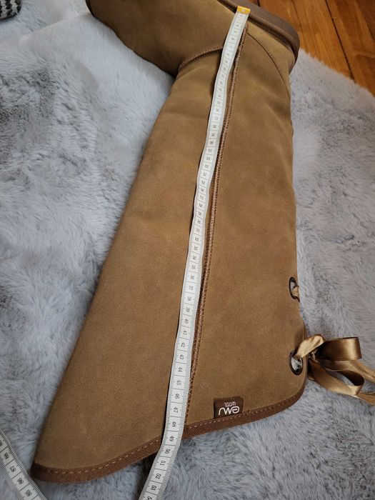 Зимни високи ботуши EMU Australia от естествен велур 41 р