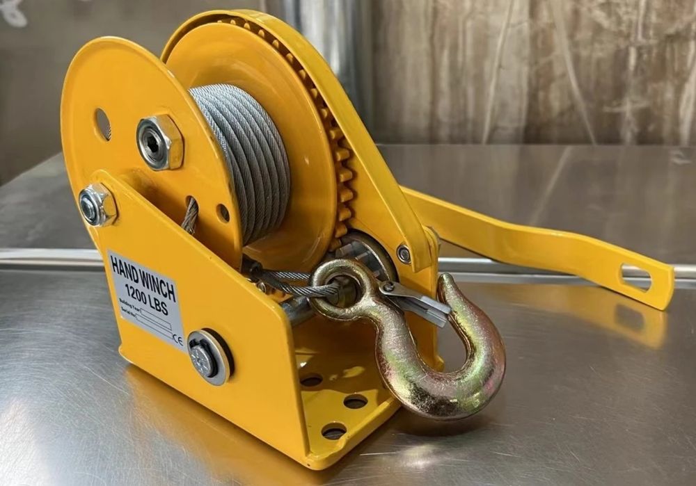 Лебедка ручная, лебёдка