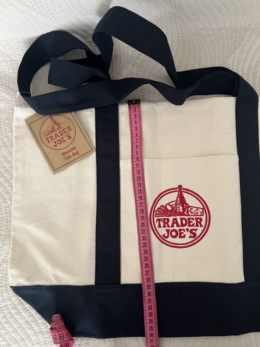 Sacosa/Tote bag Trader Joe”S noi cu eticheta
