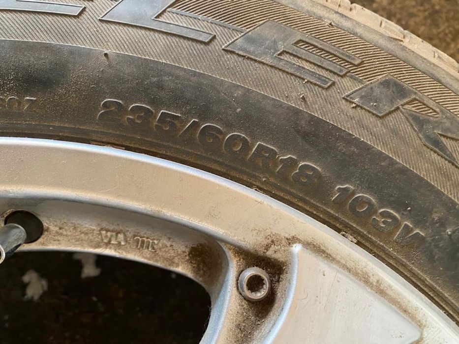 Диск на ауди с летней резиной