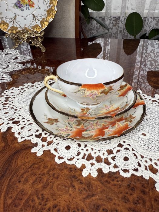 Чайные трио Германия  винтаж