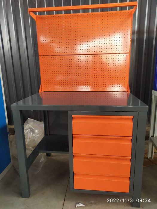 Верстак, слесарный верстак, слесарный стол, металлическая мебел