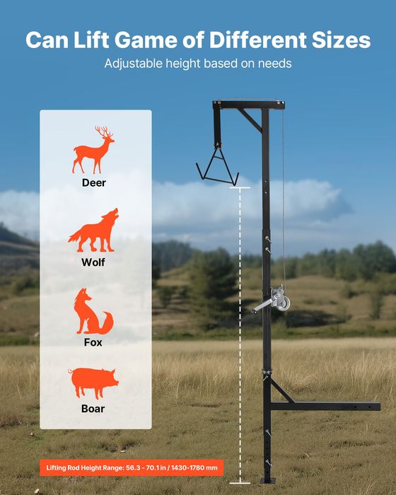 Macara Trofeu Auto 225 kg Pivot 360° inaltime Reglabila