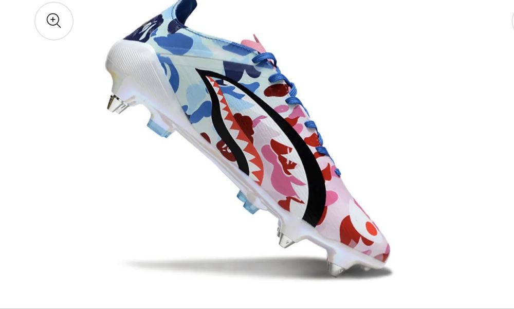 Adidas cleats & Bape
