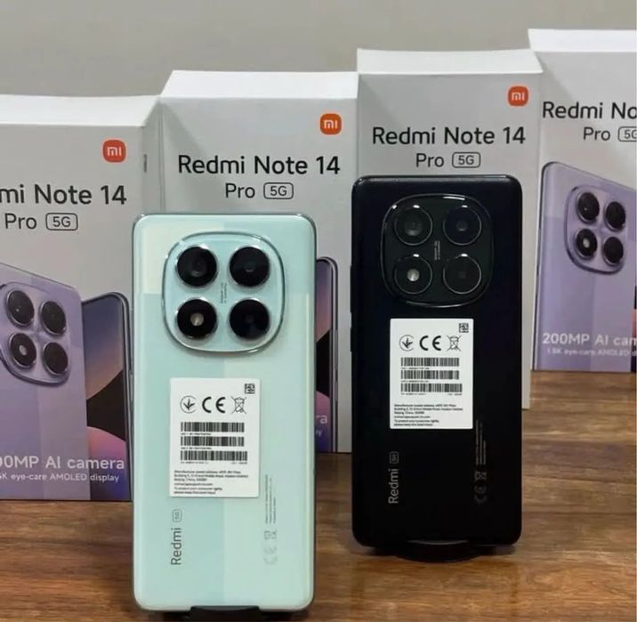 YENGI ! Xiaomi Redmi Note 14 Pro 4G (8/256Gb | 12/256Gb) | Dostavka !