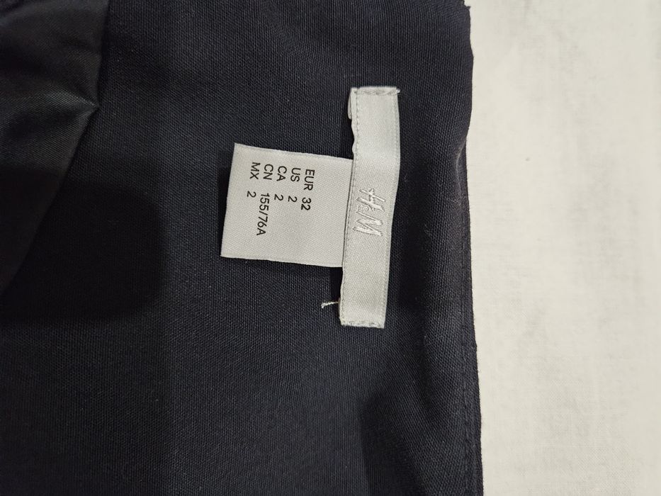 Тъмно синя рокля H&M