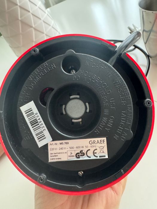 Aparat de spumare lapte Graef MS703