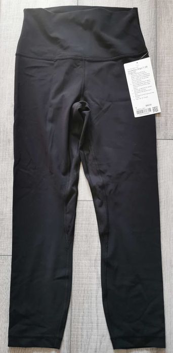 Colanti Lululemon Align HR Crop 23” Black noi size 6