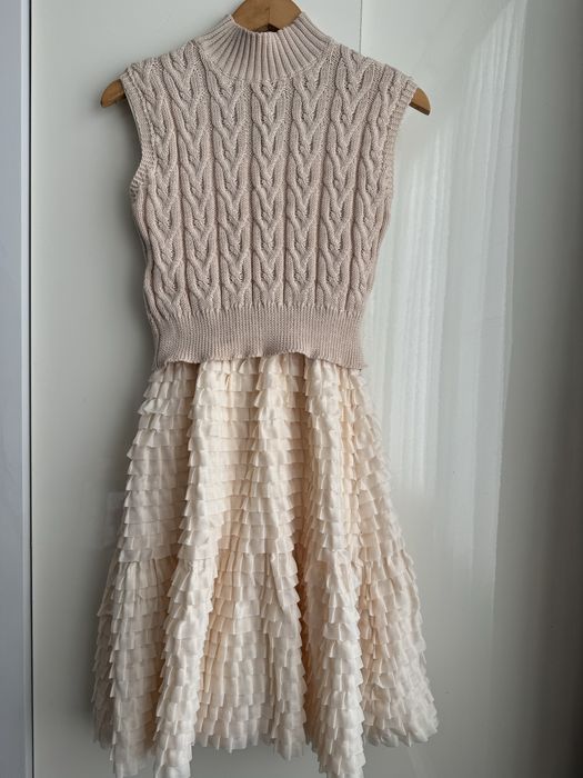 Рокля от две части