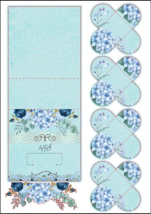 Шаблоны Бонбоньерки