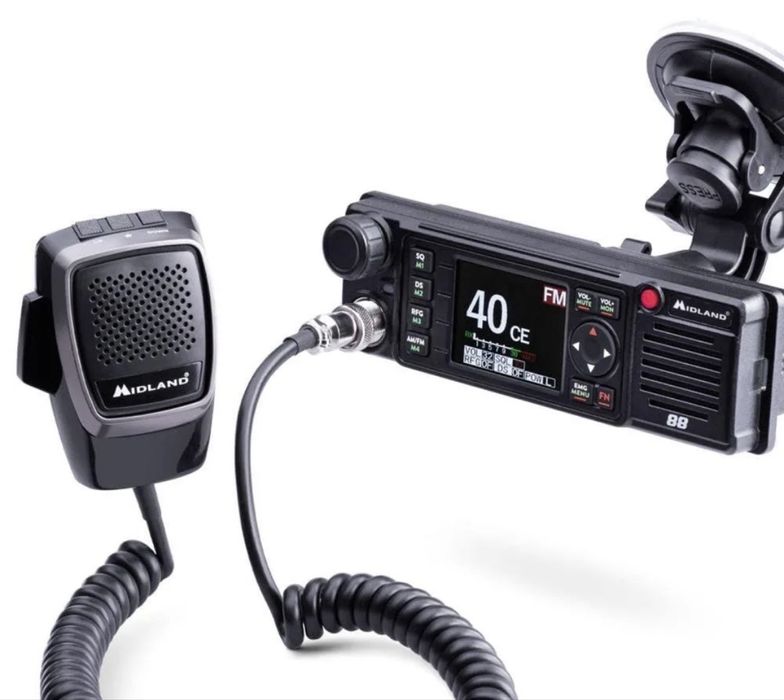 Statie auto CB Midland 88 +antena cu talpa de magnet