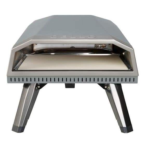 Cuptor de pizza Cello Piccolo 12 pe gaz, inox, gri, nou