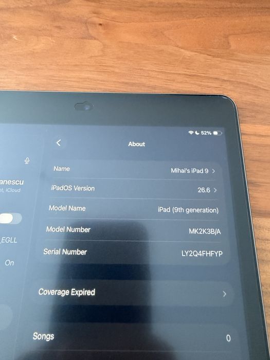 iPad 9th Generation, 10.2 inch, Space Grey