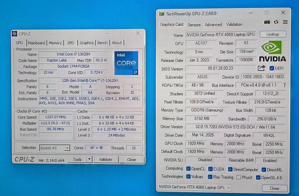 Vand Laptop gaming ASUS TUF F15, i7 13620H, 32GB, RTX 4060, 512GB SSD