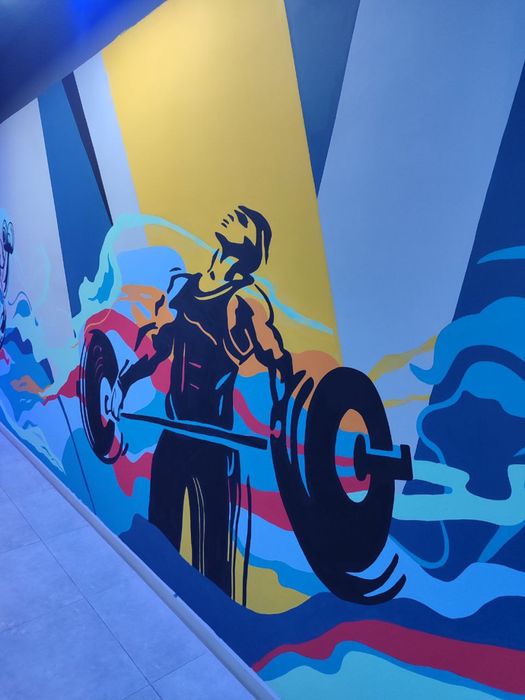 Роспись стен офисов индивидуальный подход каждому проекту