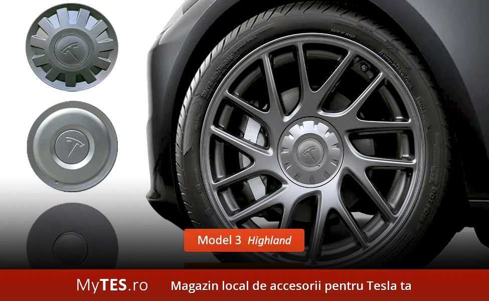 Capace centrale jante (3 modele) - Tesla Model 3 (Highland)