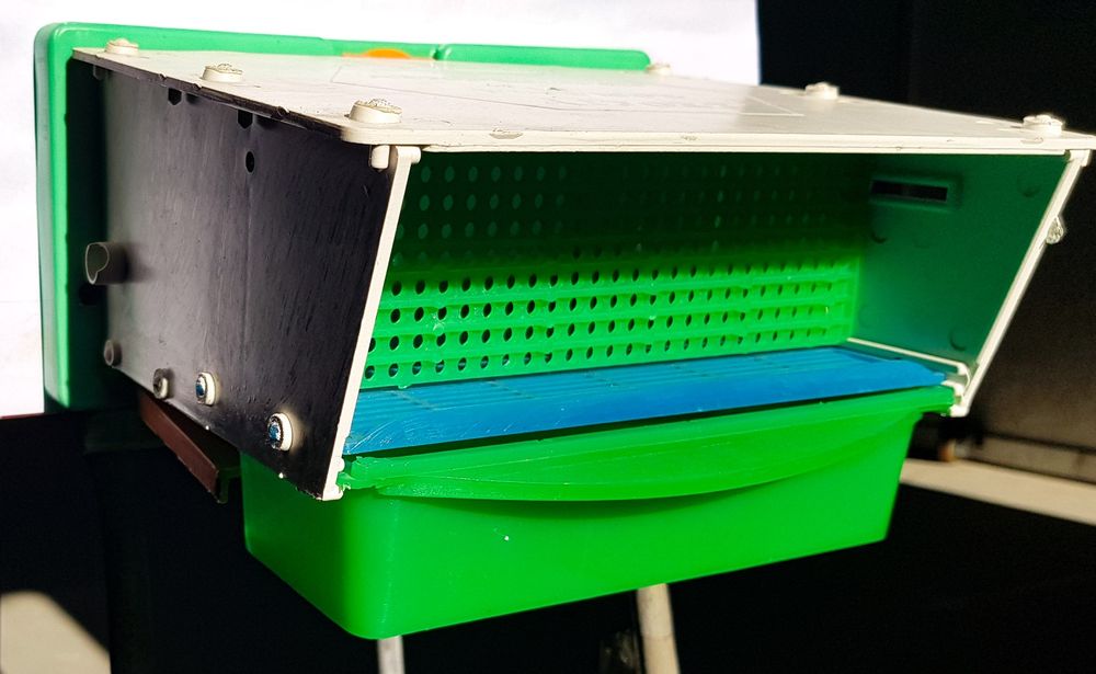 Colector polen cu prindre dubla