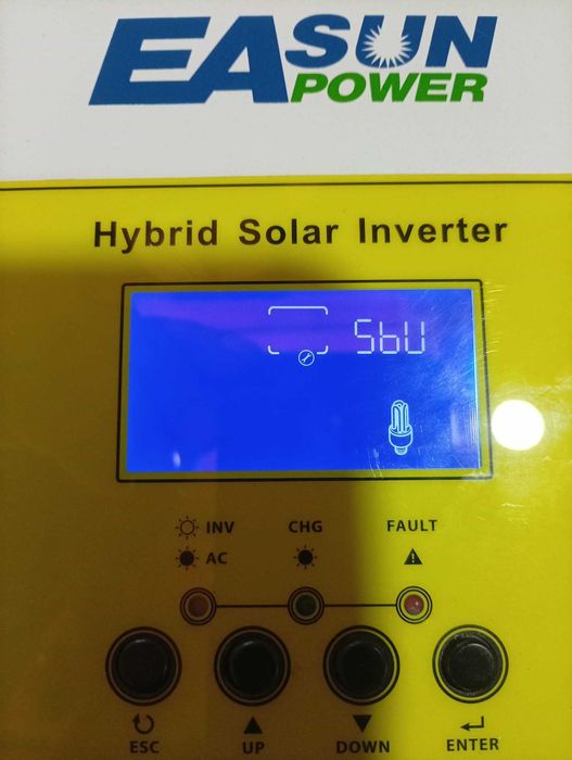 EASUN SMG ii 3.6KW sinus pur 24V cu regulator MPPT 100A