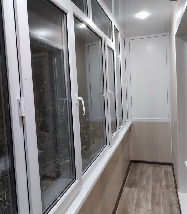 Пластиковые окна, балкон под ключ
