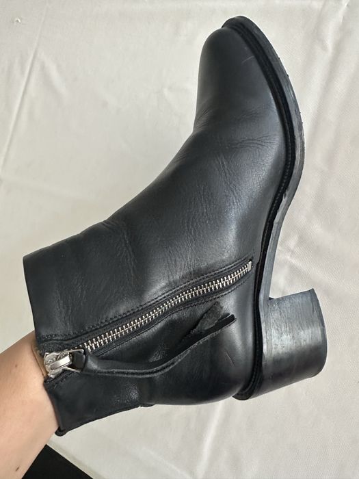 Боти естествена кожа