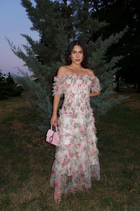 Миди рокля Rosa Belle последен Л