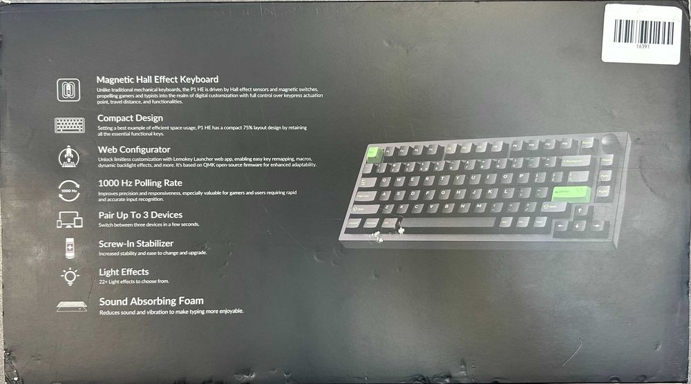 Tastatura mecanica LEMOKEY P1 HE [#16391#]