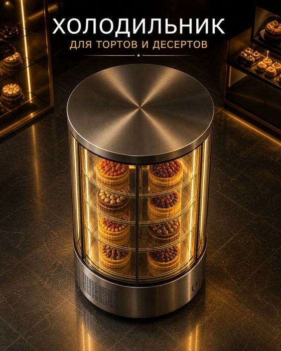 Холодильные витрины для десертов, мяса и овощей | Премиум к
