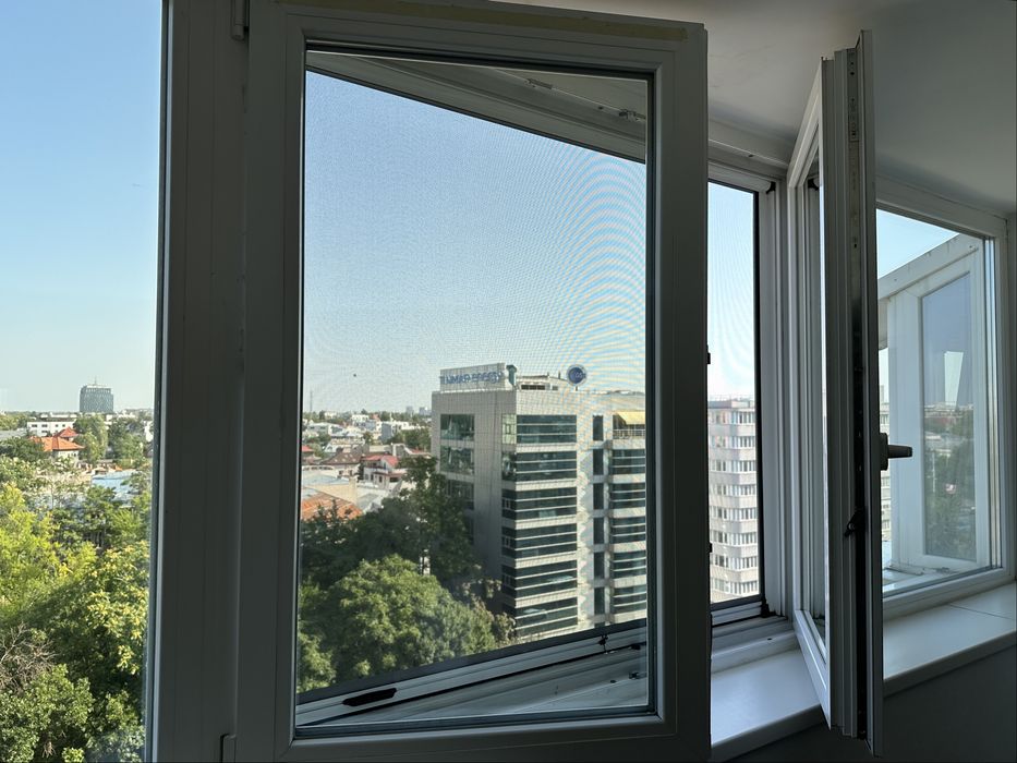 Geamuri / ferestre termopan tripan GEALAN, 424x132 cm