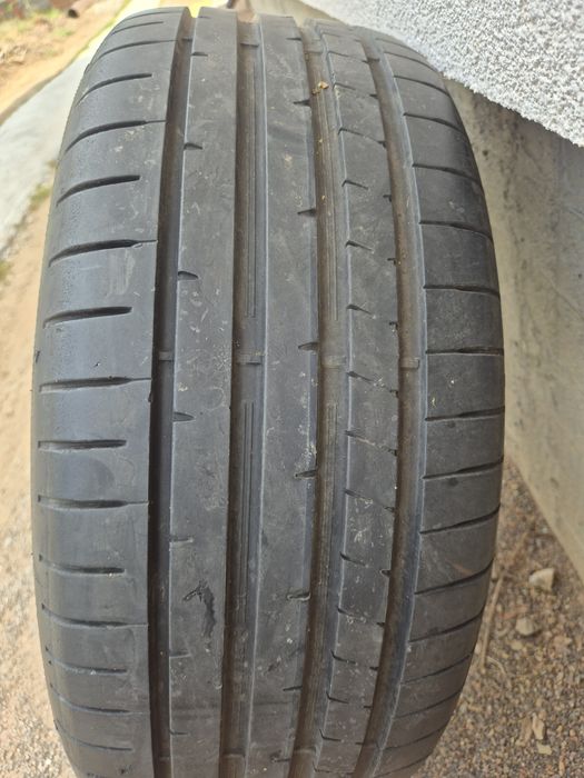 Volvo - aлуминиеви джанти 17 5x108 с гуми Dunlop - 225/50/17