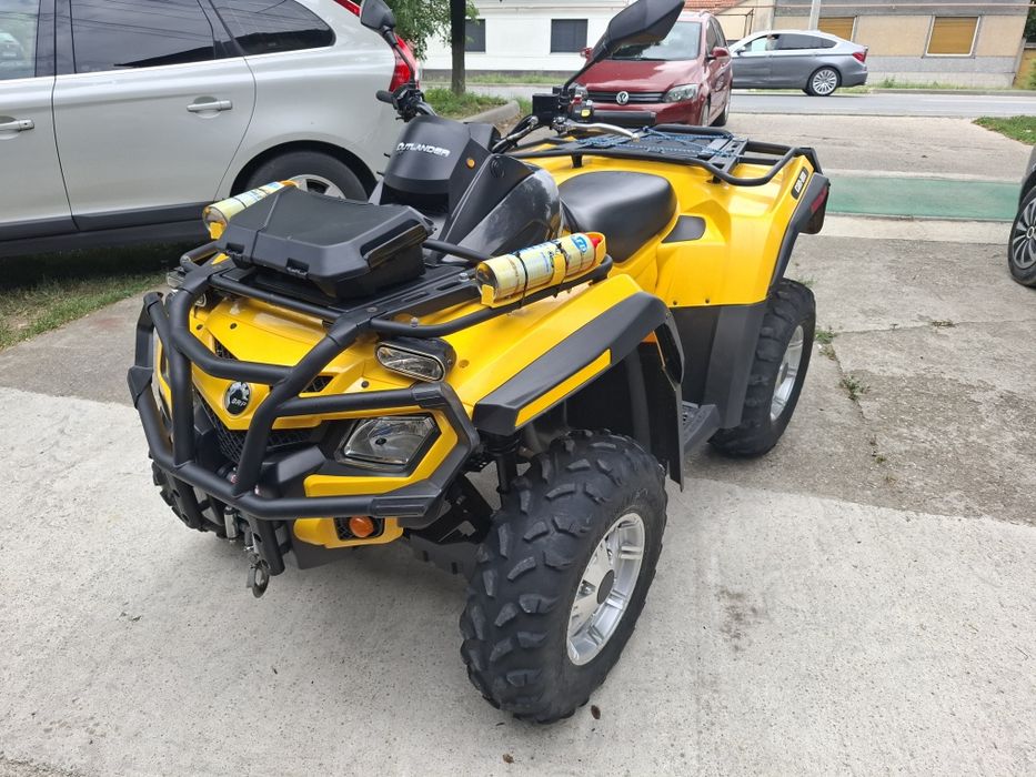 2012 Can Am Outlander Bombardier cu Servo si Încălzire Mânere! Stare Perfectă  Înmatriculat Ianuarie 2026