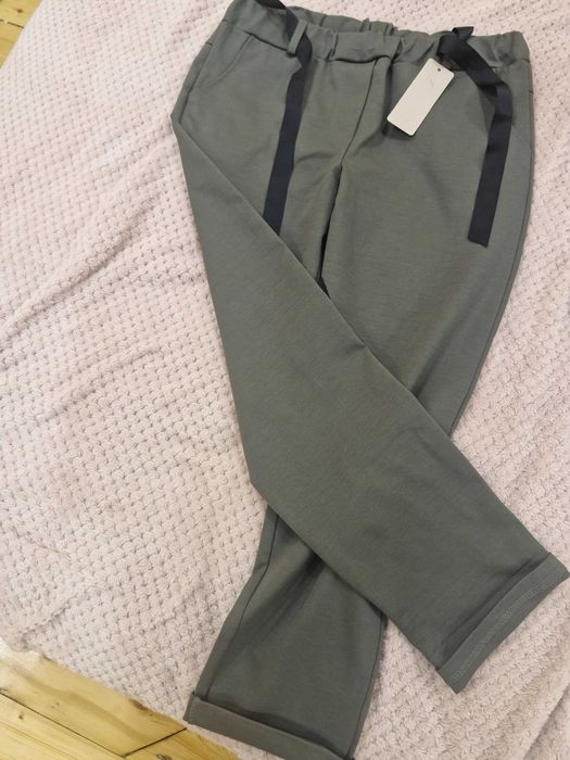 Панталон зелен памук