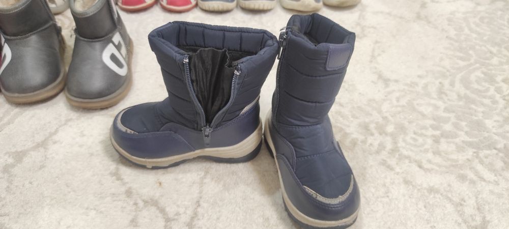 Детская обувь 6 пар летних, 5 пар зимних