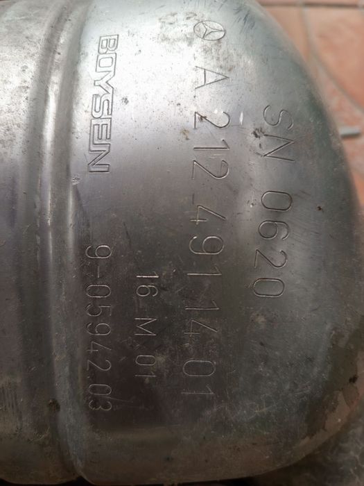 Глушитель Mercedes W212