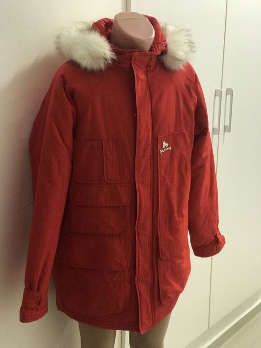 Geaca de iarna rosie