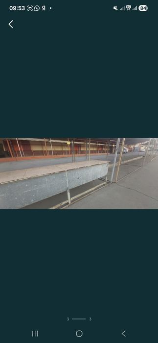 Мраморные столы, 2-3 секции