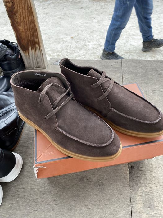 Зимний обувь натральный мех