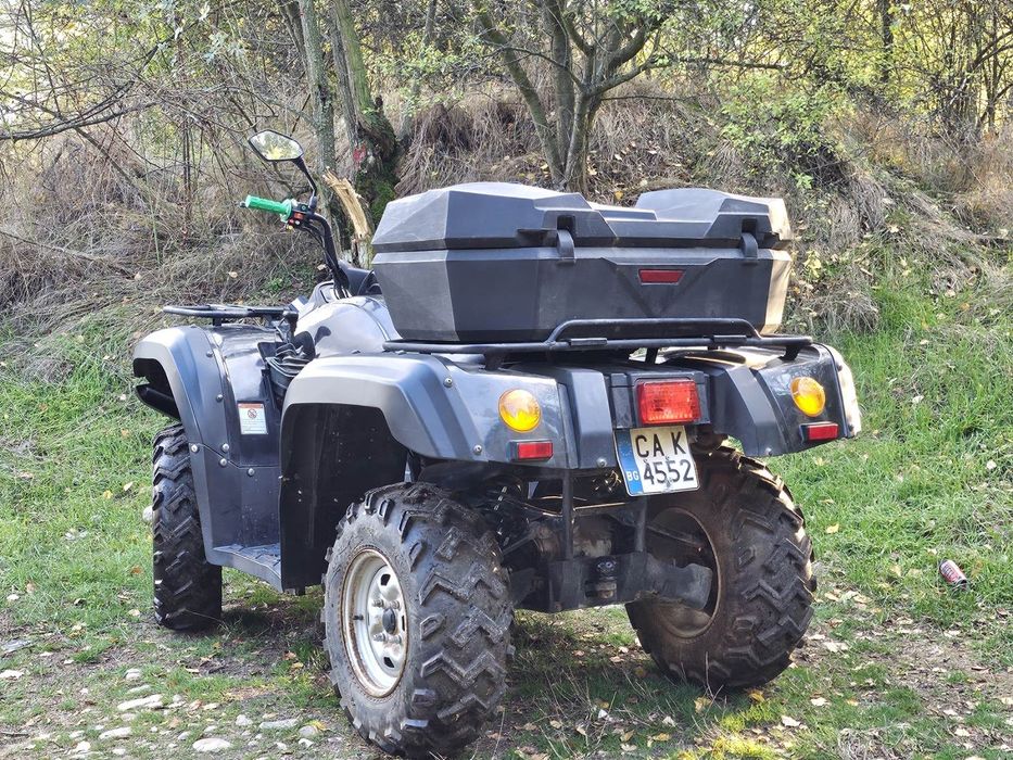 Hisun HS500E 4x4 EFI 2020г • 475 км • Блокаж • Лебедка • Куфар