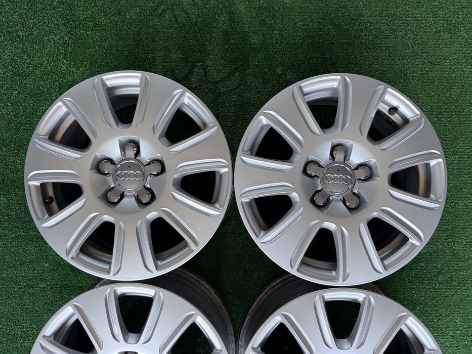 4бр. ОТЛИЧНИ 16” ОРИГИНАЛНИ Джанти 5х112 за -AUDI Q3/VW Sharan, Tiguan/SEAT Alhambra/SKODA/Vag- 6.5Jx16H2, ET33