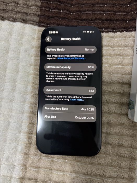 iPhone 16 в идеальном состоянии