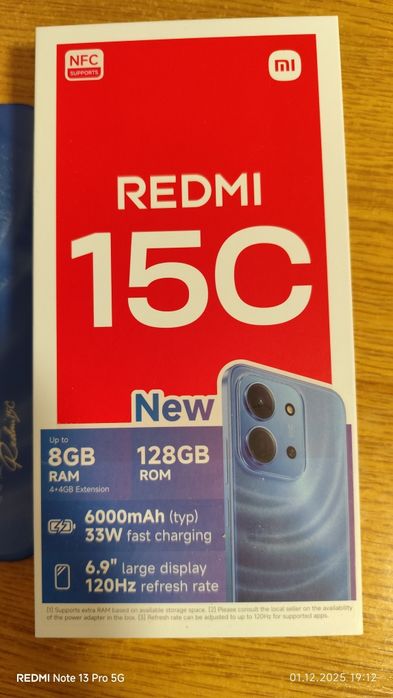 Redmi Note 15C 4G Чисто нов гр. Горна Оряховица • OLX.bg