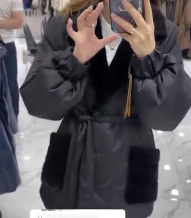 парка женская зимняя с натуральным мехом