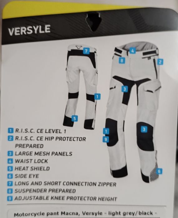 Pantaloni moto de touring - Macna  S