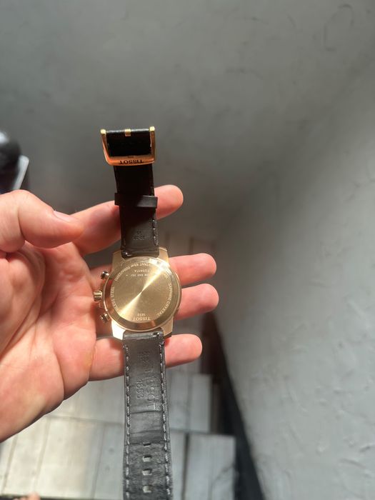Tissot Supersport Chrono gold