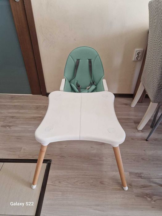 Столче за хранене 3 в 1 KikkaBoo - Multi, Mint