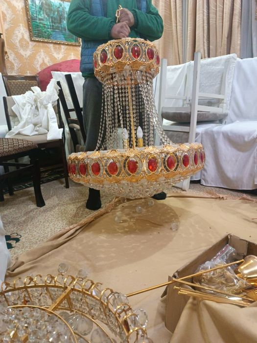 Люстра 3 штуки болшые