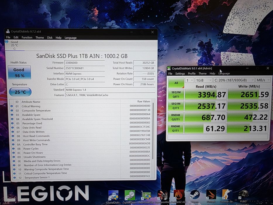 Lenovo Legion 7 11800h, RTX 3080 16GB, 1TB, 16Gb, 2k+, 165Hz