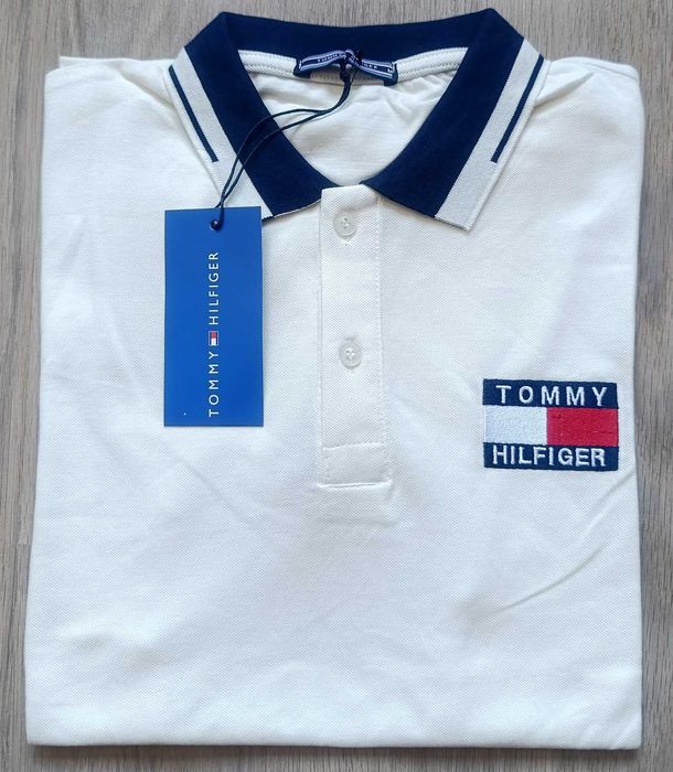 Мъжки тениски с яка Tommy