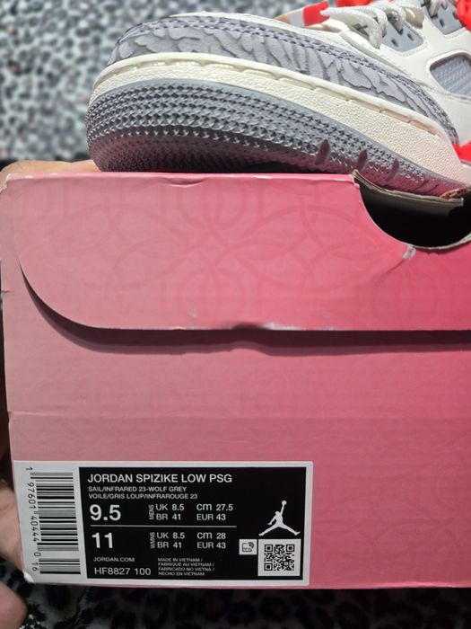Jordan Spizike PSG limited edition - 100% genuine