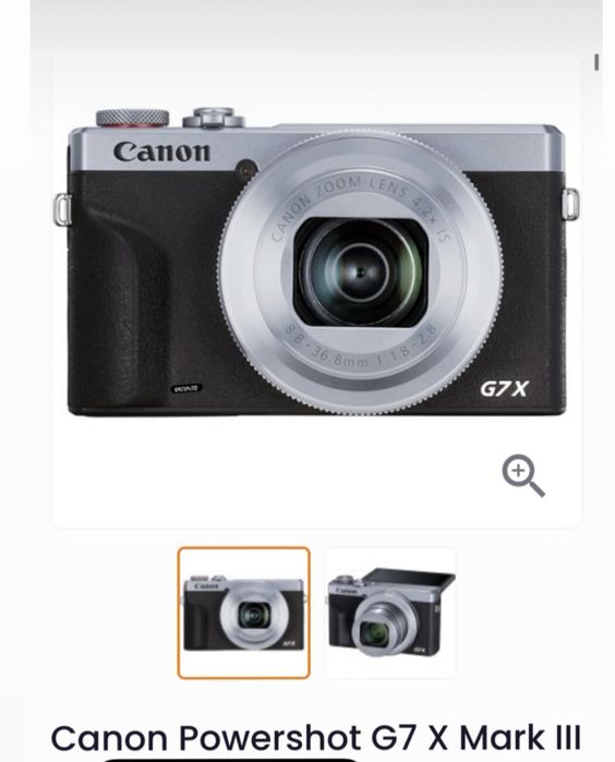 Продам canon g7x mark iii